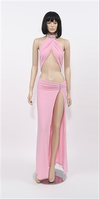 Ruby - Rhinestone halter by Kamala Collection Sexy Evening Gowns