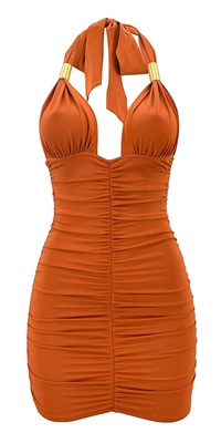 Eva - Cinmnamon dress by Kamala Collection Clubwear