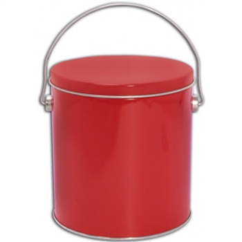 18 piece Red  Cookie Pail