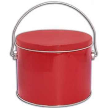 12 piece Red  Cookie Pail