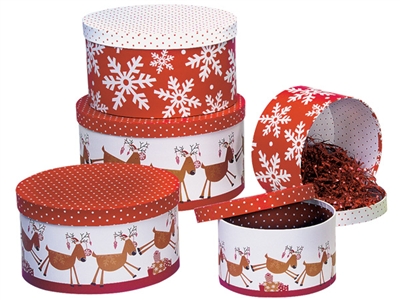Reindeer Games Hat Box