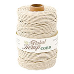 Global Hemp Natural 100# Test Waxed Hemp Twine