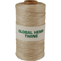 Global Hemp Natural 10# Test Waxed Hemp Twine