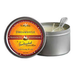 Earthly Body Dreamsicle Scented Soy and Hemp Body Candle