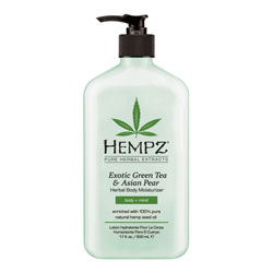 Hempz Exotic Green Tea & Asian Pear Herbal Moisturizer - 17 oz