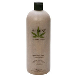 Hempz Body Scrub Sandalwood and Apple - Liter