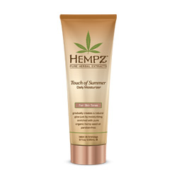 Hempz Touch of Summer Daily Moisturizer for Fair Skin Tones - 8oz