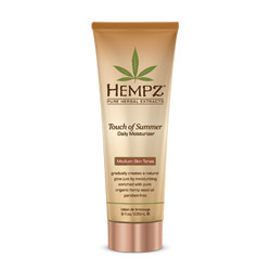 Hempz Touch of Summer Daily Moisturizer for Medium Skin Tones - 8oz