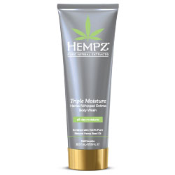 Hempz Triple Moisture Herbal Whipped Creme Body Wash - 8.5 fl oz