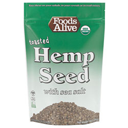 Foods Alive Sea Salt Toasted Organic Hemp Seed