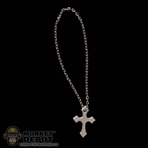 Necklace: 3SToys Female Silver Cross Necklace