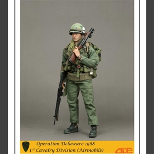 Boxed Figure: ACE Operation Delaware 1968 – 1st Cavalry Division (Air mobile) (13011)