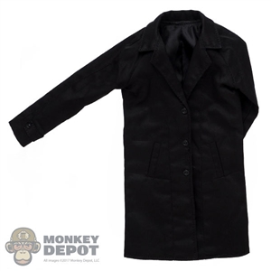 Coat: Add Toys Mens Black Nylon-Like Jacket