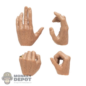 Hands: AF Toys Mens 4 Piece Hand Set w/Ring