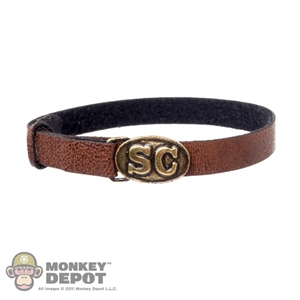 Belt: ACI Brown Leatherlike w/SC Buckle