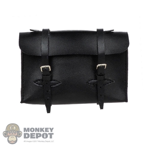 Bag: Alert Line Black Leather-Like Briefcase