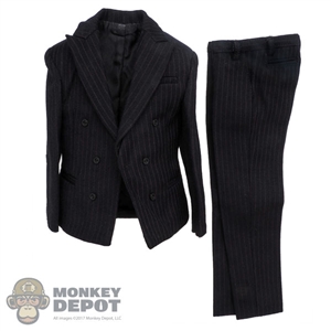 Suit: Alert Line Mens Pinstripe Suit