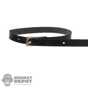 Belt: Alert Line Mens Black Leather-Like Belt