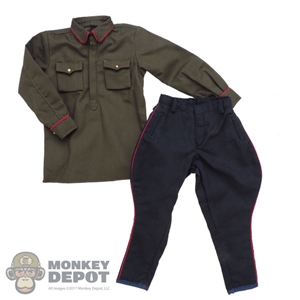 Uniform: Alert Line Red Army M1935 Officer Tunic & M1938 Blue Breeches