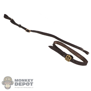 Belt: Alert Line Red Army M1935 Leather Belt w/M1932 Leather Cross Strap
