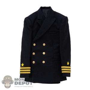 Coat: Alert Line Mens Navy Dark Blue Uniform Jacket