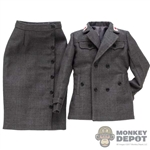 Skirt: Alert Line Female Gray Skirt