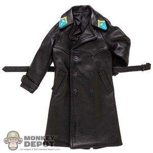 Coat: Alert Line Leather Flight Coat