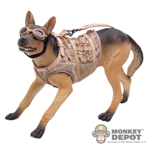 Figure: BBi DEVGRU - K9 Dog w/Goggles & Harness