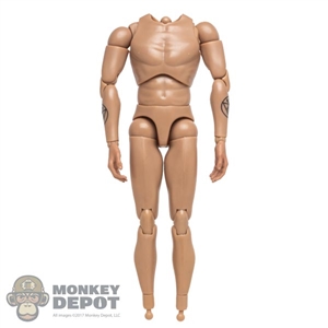 Figure: Black Box Mens Body w/Tattoos + Pegs