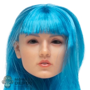 Head: Black Box Joi (Blue Hair)