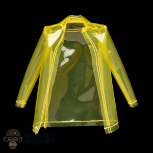 Coat: Black Box Female Transparent Raincoat