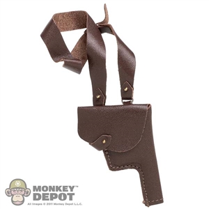 Holster: Black Box Brown Leather-Like Holster