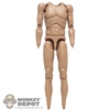 Figure: BCS Male Base Body w/Light Hair Textured Arms + Chest