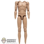 Figure: BCS Male Base Body w/Light Hair Textured Arms + Chest