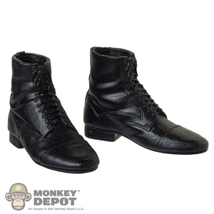 Boots: BCS Mens Molded Black Boots