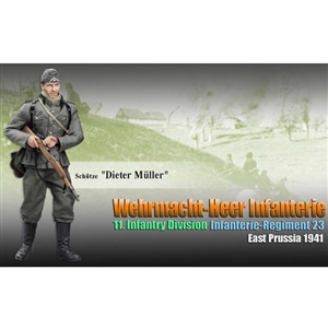 Boxed Figure: Dragon "Dieter Müller" (Schütze) - Wehrmacht-Heer Infanterie (70856)