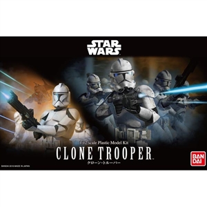 Model Kit: Bandai 1/12 Scale Star Wars Clonetrooper (BAN-207574)