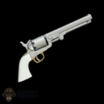 Pistol: Battle Gear Navy Colt Revolver w/White Grip