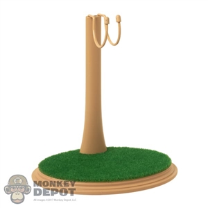 Stand: BBK Tan Figure Stand w/Grass Felt Base