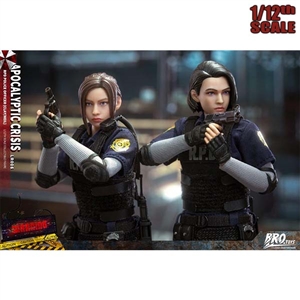 Boxed Figure: Bro Toys 1/12th Doomsday Crisis RPD Police Officer Suit Clay & Neil (BRT-LR006)