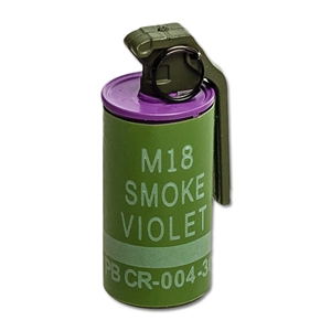 Grenade: Crazy Dummy M18 Smoke - Violet