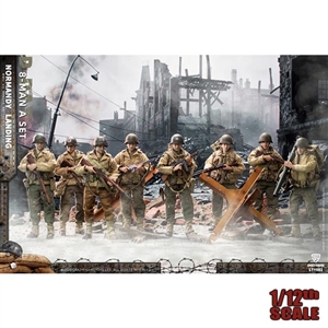 CrazyFigure 1/12 WWII U.S. Army On D-Day Deluxe Edition (CF-LTY001)