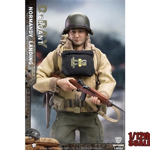 CrazyFigure 1/12 WWII U.S. Rangers On D-Day Sergeant (CF-LW016)