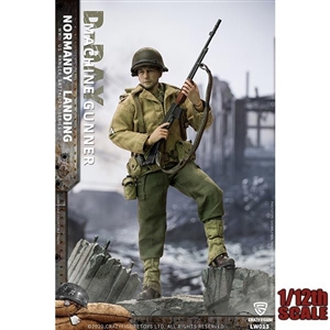 CrazyFigure 1/12 WWII U.S. Rangers On D-Day Machine Gunner (CF-LW013))