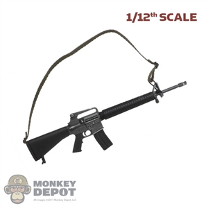 Rifle: CrazyFigure 1/12th M16A2 Assault Rifle