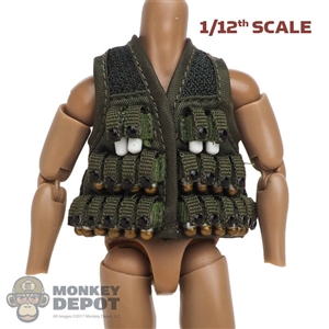 Vest: CrazyFigure 1/12th Mens M79 Grenade Vest w/Removable Grenade