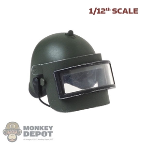 Helmet: CrazyFigure 1/12th Mens Arkin w/Bulletproof Glass Mask