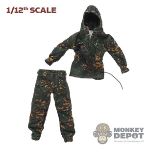 Uniform: CrazyFigure 1/12th Mens SS Summer Camouflage Uniform