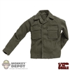 Shirt: CrazyFigure 1/12th Mens WWII HBT Long-Sleeve Combat  Shirt