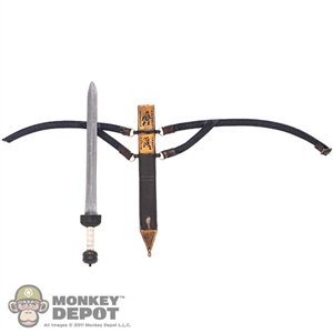 Weapon: China Model Sword w/Sheath and Belt (Metal)
